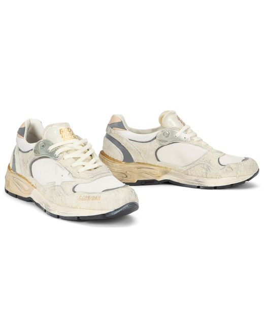 Golden Goose Deluxe Brand White Running Dad Sneakers for men