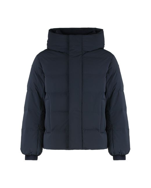 Fusalp Blue Atila Hooded Short Down Jacket for men