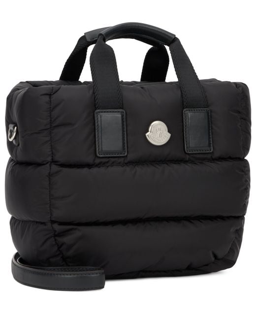 Moncler Black Quilted Bag With Adjustable Strap