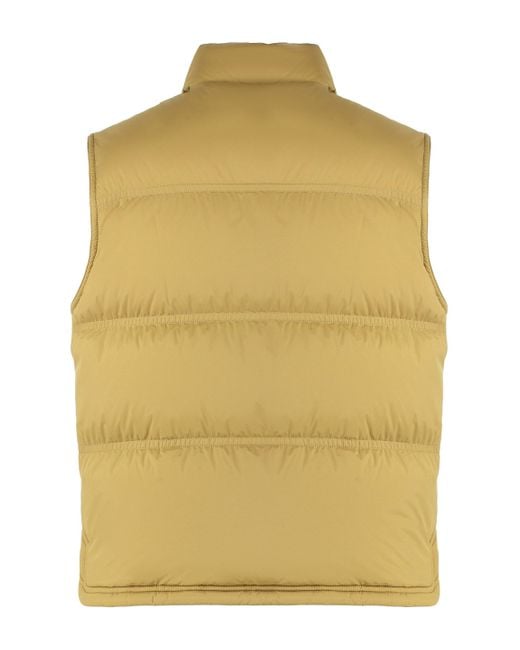 Moncler Yellow Padded Feather Jacket for men
