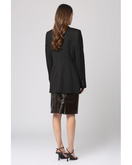 Dolce & Gabbana Black Single-Breasted One Button Jacket