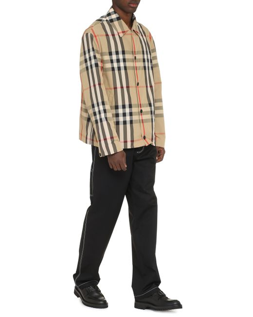 Burberry Natural Checked Jacket for men