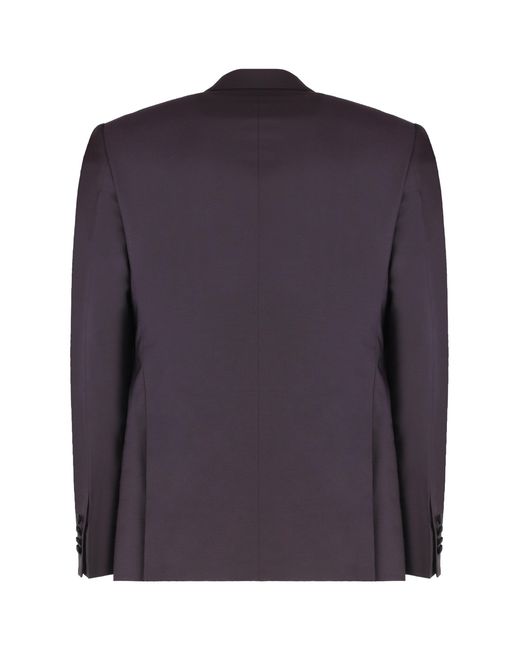 Emporio Armani Gray Wool Two-Pieces Suit for men