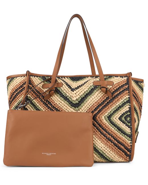 Gianni Chiarini Metallic Marcella Bag