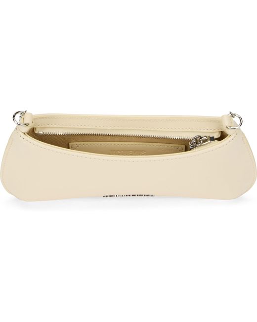 Jacquemus Natural Bag The Little Kiss Chain