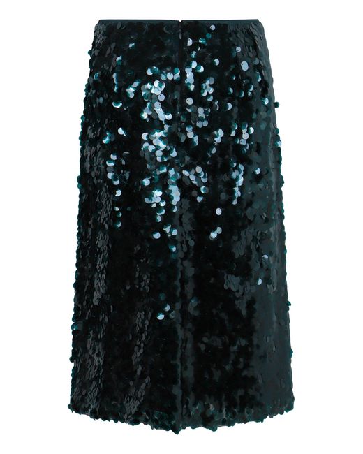 Vince Black Gonna Bias With Sequins