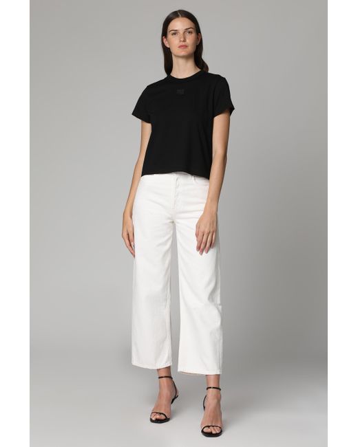 Alexander Wang Black Acetate Sunglasses