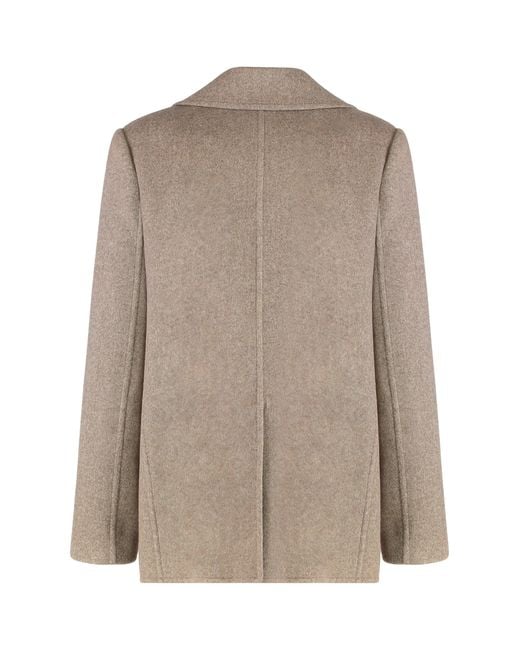 Tory Burch Natural Wide Twill Jacket