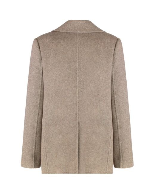 Tory Burch Natural Wide Twill Jacket