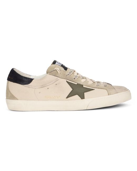 Golden Goose Deluxe Brand Multicolor Leather Sneakers for men