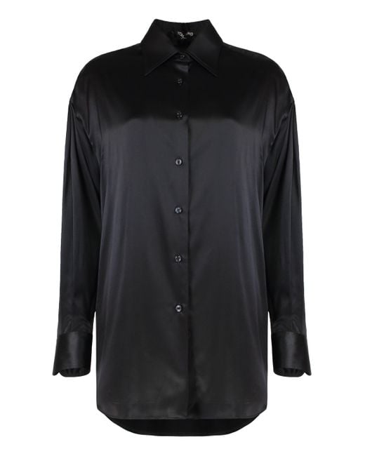 Tom Ford Black Silk Shirt