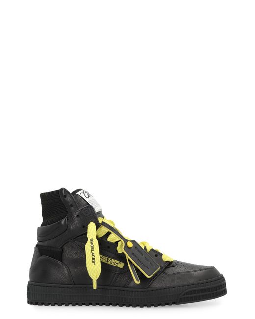 Off-White c/o Virgil Abloh Green Sneakers High-Top 3.0 Off Court