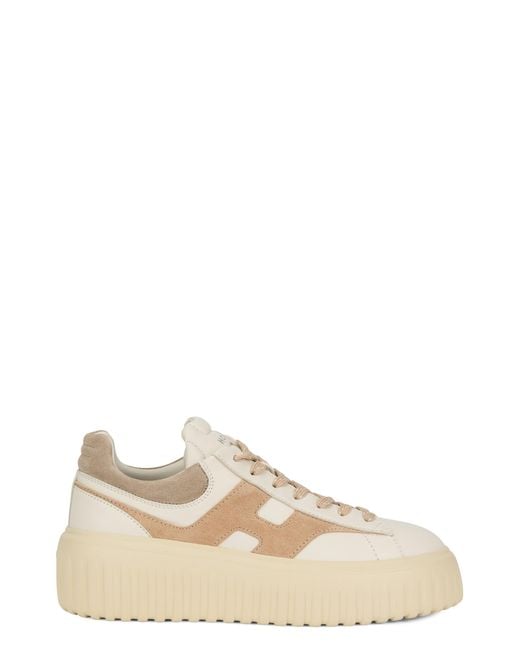 Hogan Natural Sport Shoes With High Sole