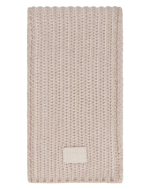 Fendi Natural Scarf