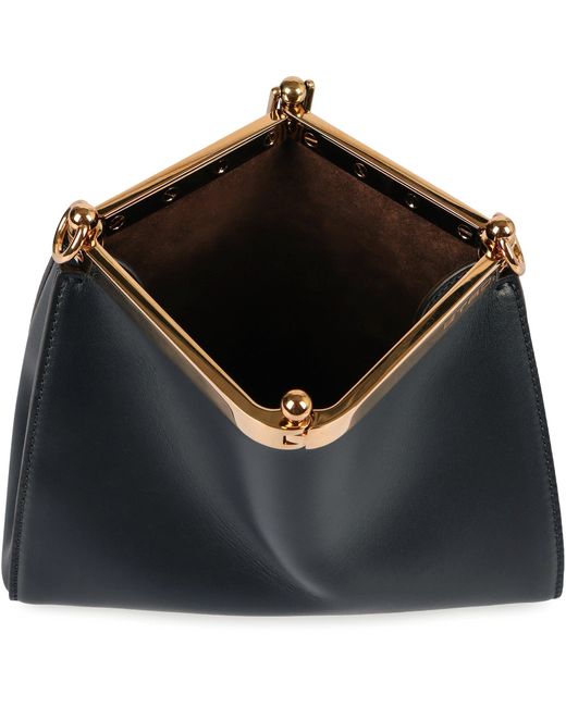 Etro Black Luxurious Mini Leather Shoulder Bag
