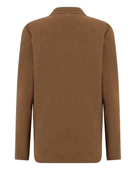 Herno Brown Blazer for men