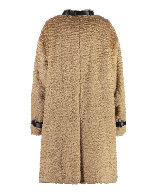 Jil Sander Natural Singlebreastedtrenchcoatwithleatherbelt