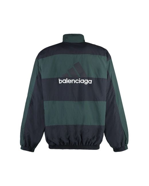 Balenciaga X Adidas Reversible Bomber Jacket in Blue for Men