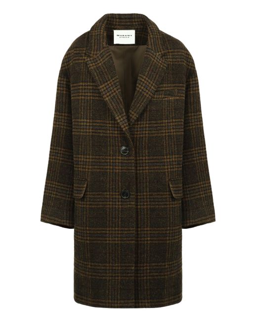 Isabel Marant Black Limizia Wool Coat