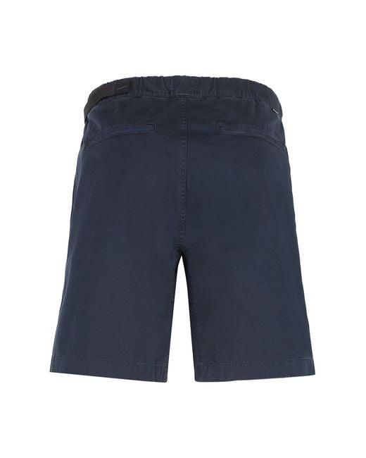 Woolrich Blue Elasticated Shorts for men