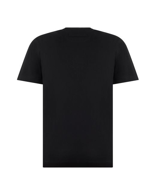 Zegna Black Classic T-Shirt for men