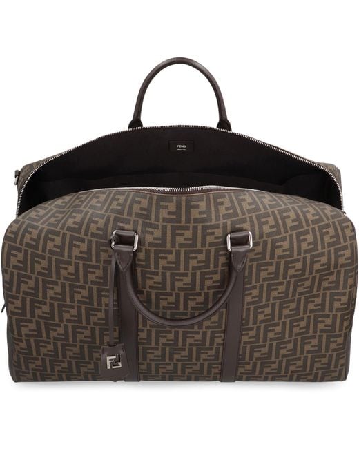 Fendi Brown Travel Bag for men