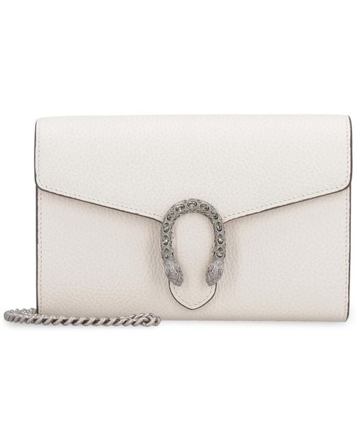 Gucci White Dionysus Small Crossbody Bag