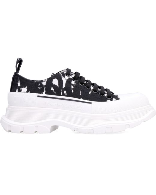 Alexander McQueen Canvas Tread Slick 