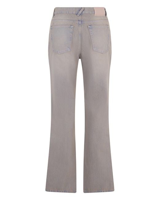 Our Legacy Gray Flared Pants for men