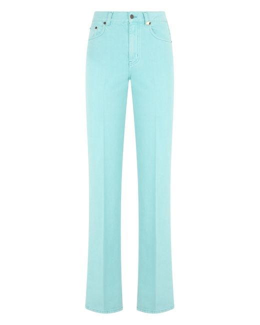 Chloé Blue Straight Jeans
