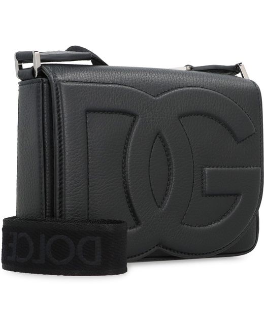 Dolce & Gabbana Black Dolce & Gabbana Dg Logo Crossbody Bag for men