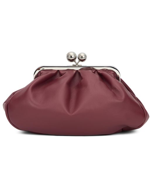 Weekend by Maxmara Purple Clutch With Shoulder Strap