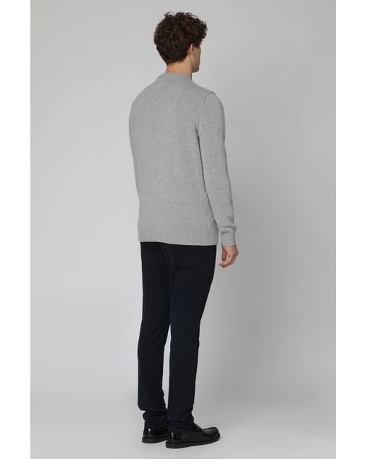 Dondup Blue Gaubert Cotton Chino Trousers for men