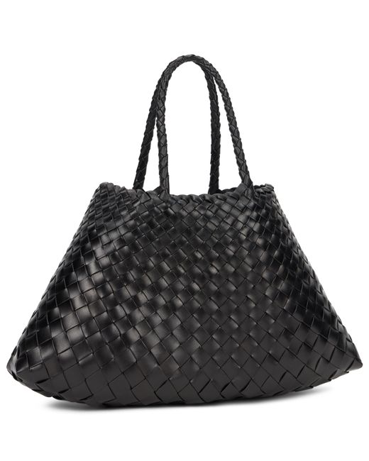 Borsa tote intrecciata di Dragon Diffusion in Black