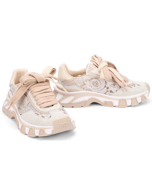 Dolce & Gabbana Pink Sneakers Country Road