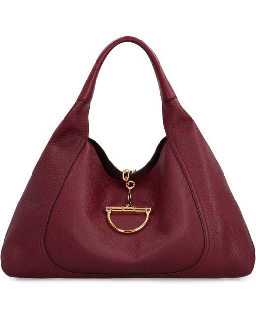 Gucci Red Softbit Shoulder Bag