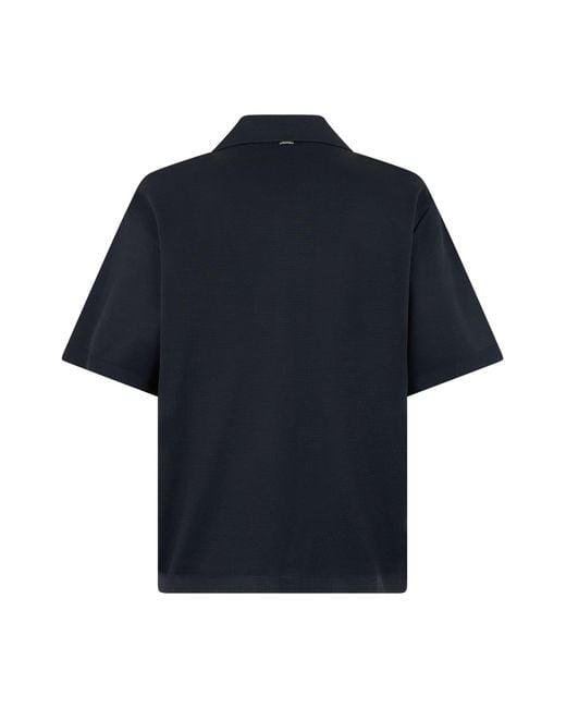 Herno Blue Short Sleeve Shirt for men