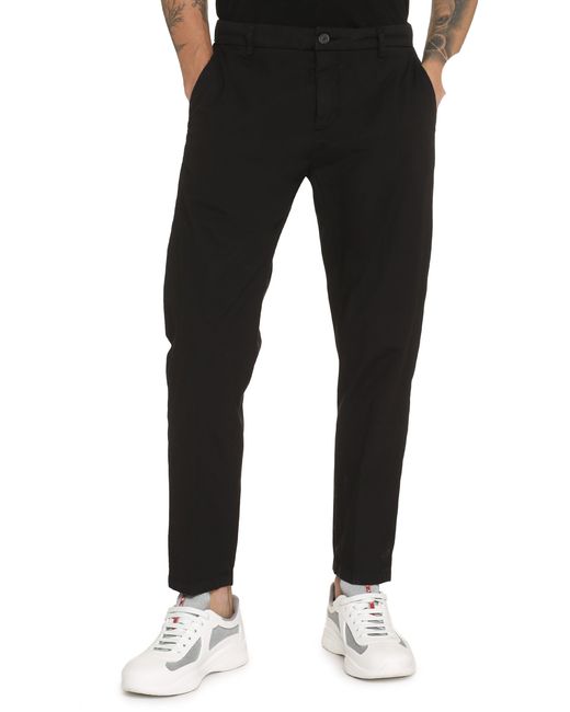 Department 5 Black Prince Chino Pants for men