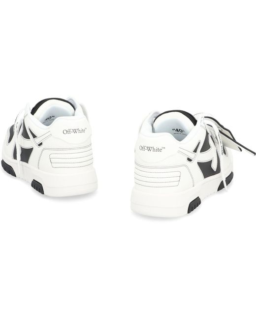 Off-White c/o Virgil Abloh White Out Of Office Low-Top Sneakers