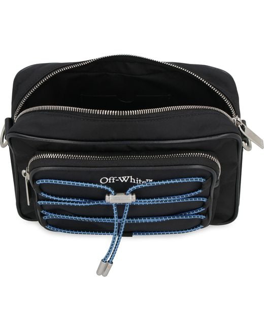 Off White c o Virgil Abloh Nylon Messenger Bag in Black for Men