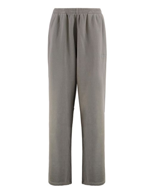Alexander Wang Gray Cotton Track-Pants