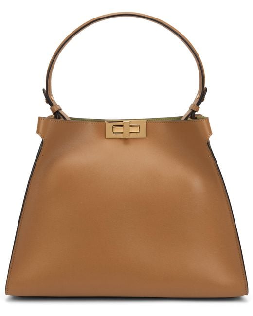 Fendi Brown Way Medium Handheld Bag