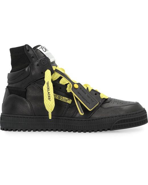 Off-White c/o Virgil Abloh Green Sneakers High-Top 3.0 Off Court