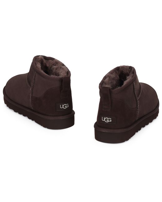 Ugg Brown Classic Ultra Mini Boots for men