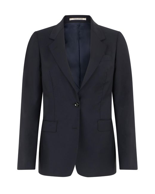 0205 Tagliatore Blue Double-Breasted Jacket