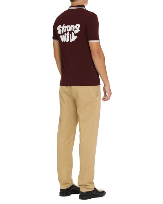 Dondup Natural James Cotton Trousers for men