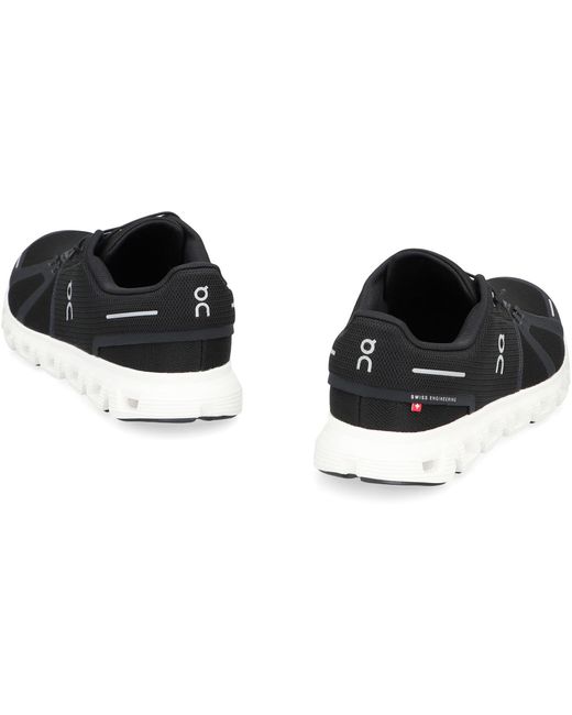 On Shoes Black Cloud 6 Low-Top Sneakers for men