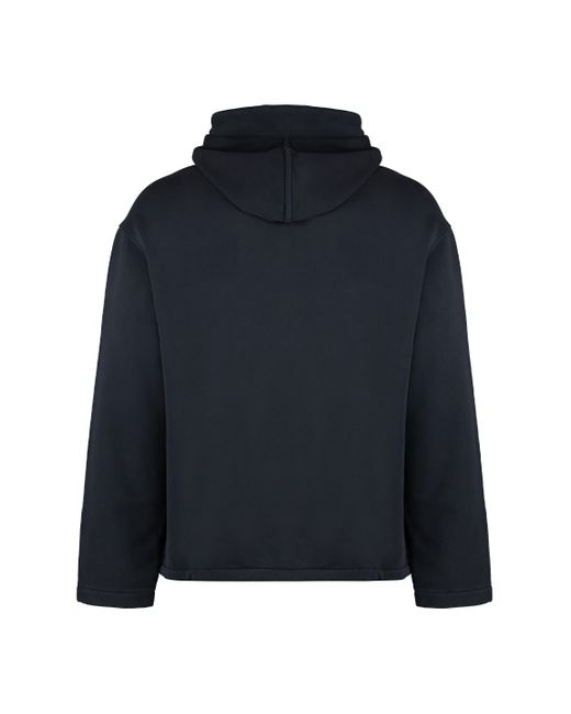 C P Company Blue Half Zip Sweatshirt for men