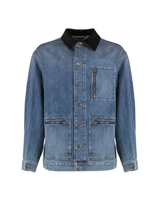 Dolce & Gabbana Blue Denim Jacket for men