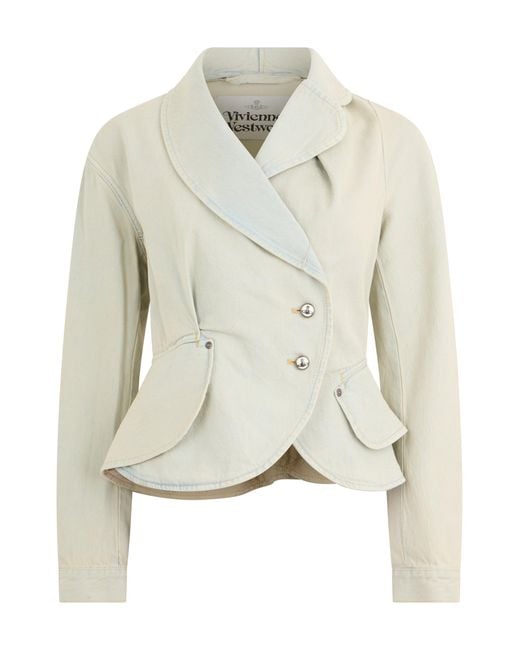 Vivienne Westwood White Denim Jacket